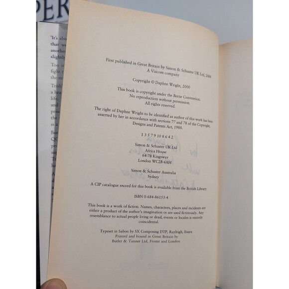 Natasha Cooper Signed 3-Volume Set - 1st Ed HC DJ - Mystery Thriller - Picture 9 of 16